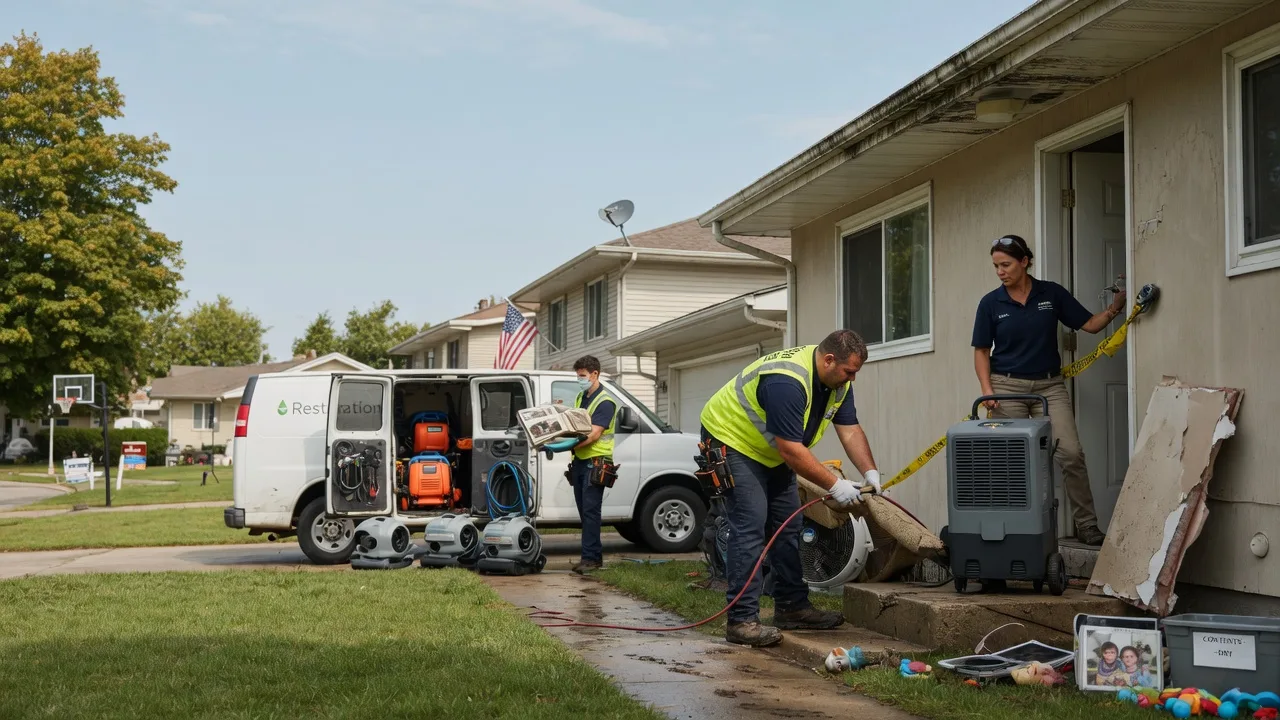 Water Damage Restoration in Cuyahoga Falls, OH near me